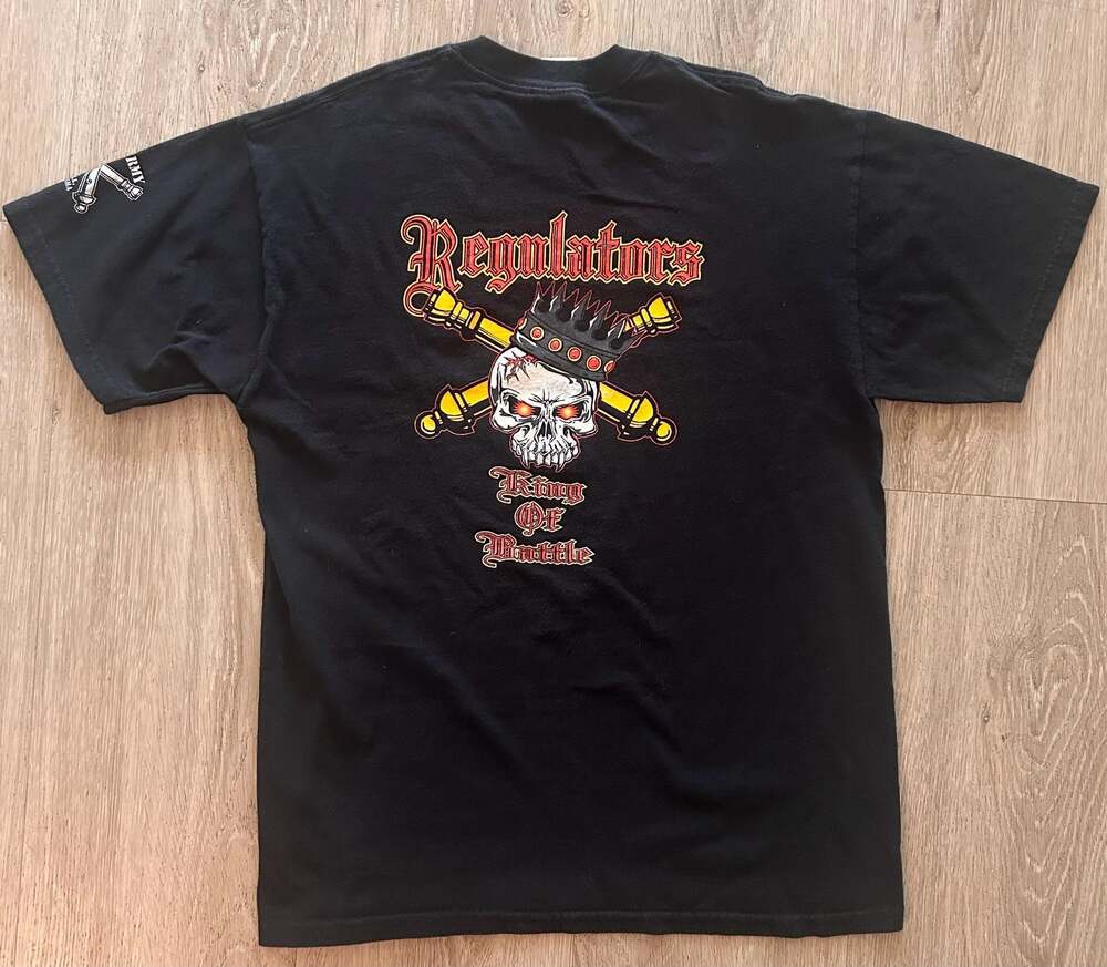 Vintage Jerzees US Army Regulators Charlie Rock T-Shirt Size Large